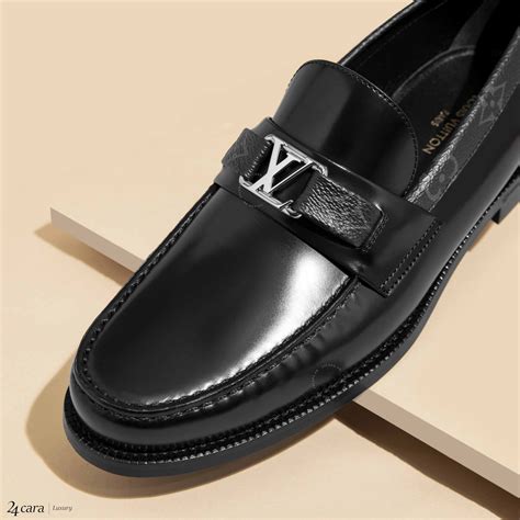 lv major loafer black|Major Loafer .